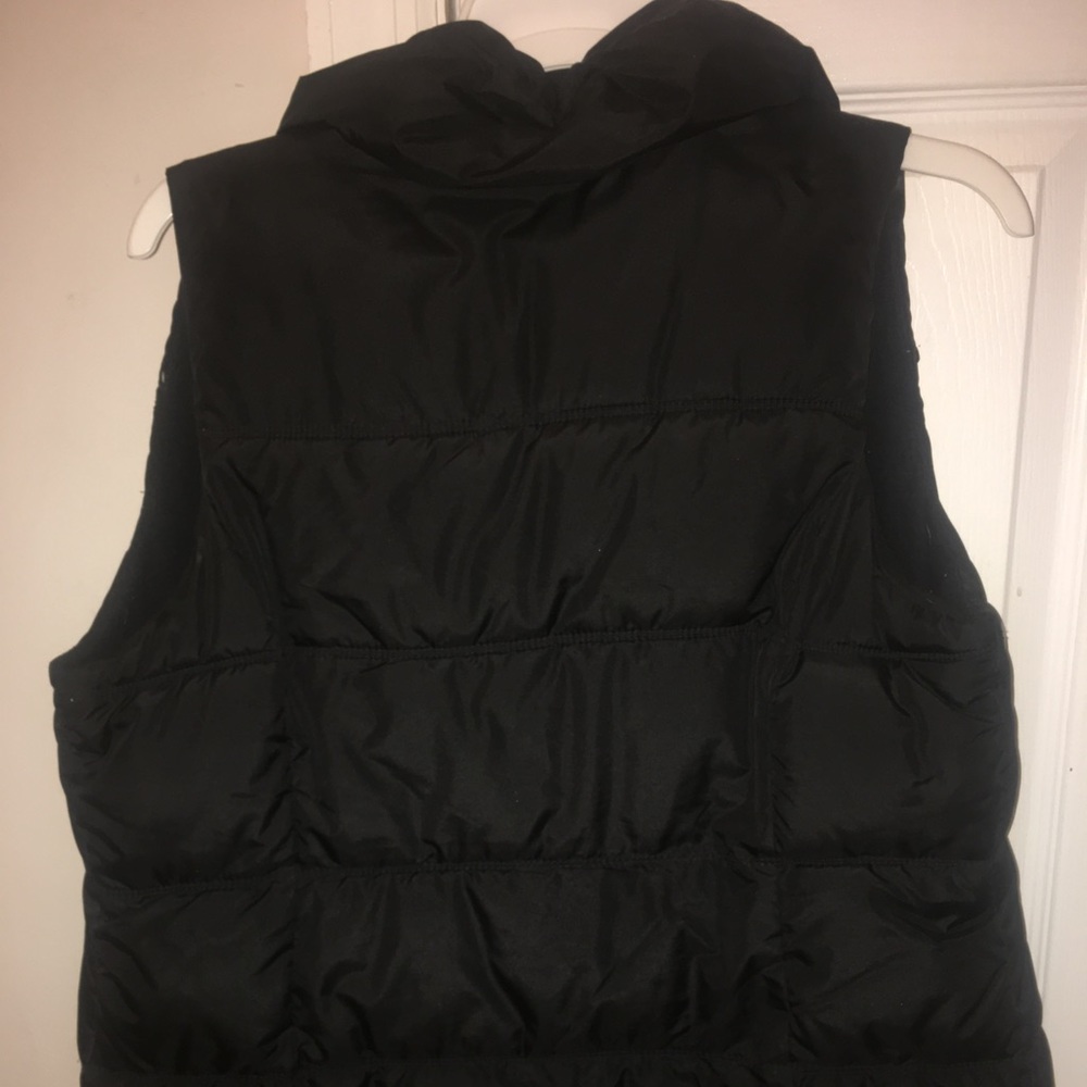 Old Navy Black Puffer Vest (S) - Picture 2 of 3